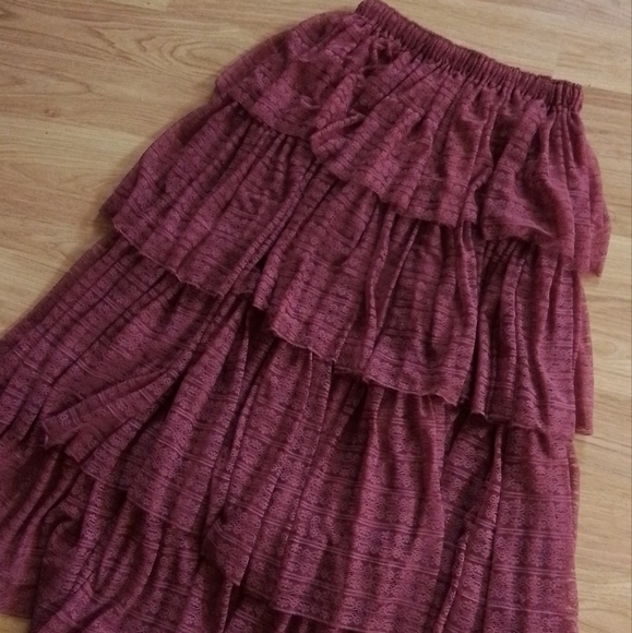 NWT Free People Let's Go Girls maxi skirt - Picture 3 of 7